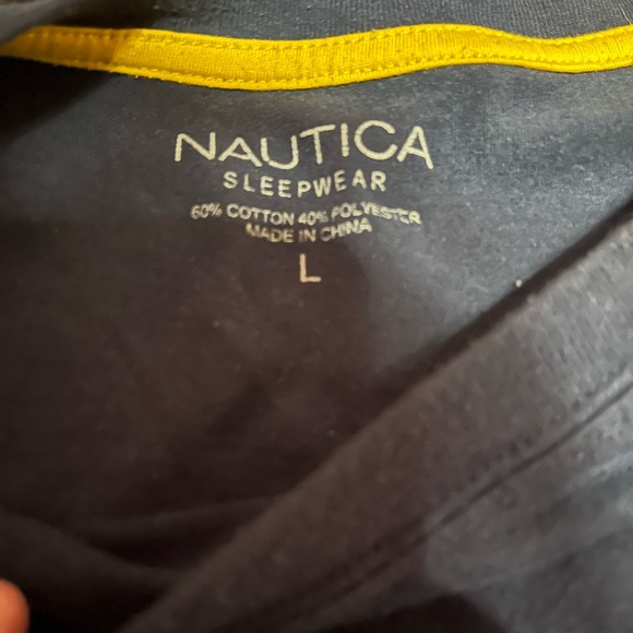 nautica blue and yellow long sleeve - Picture 3 of 3